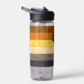 SlipperyJoe's Beer Pride flag houten vloer textuur Waterfles (Rechts)