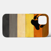 SlipperyJoe's Beer Pride vlag houten vloer textuur Case-Mate iPhone Case (Achterkant (horizontaal))