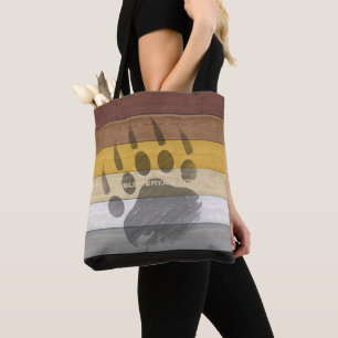 SlipperyJoe's Beer Pride vlag houten vloer textuur Tote Bag