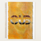 SlipperyJoe's beer zegt goudbruin-wit Planner (Voorkant)