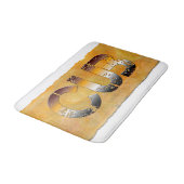 SlipperyJoe's beer zegt gouden trotse homopaar Badmat (Gekanteld)