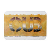 SlipperyJoe's beer zegt gouden trotse homopaar Badmat (Voorkant)