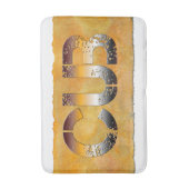 SlipperyJoe's beer zegt gouden trotse homopaar Badmat (Voorkant Verticaal)