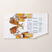 SlipperyJoe's bierglazen pilsner glazen steins Bad Handdoek (Handdoek)