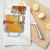 SlipperyJoe's bierglazen pilsner glazen steins Theedoek (Quarter Fold)