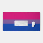 SlipperyJoe's Bisexual Pride Flag lavender-roze bl Bureaumat (Keyboard & Muis)