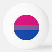 SlipperyJoe's Bisexual Pride Flag lavender-roze bl Pingpongbal (Voorkant)