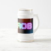 SlipperyJoe's bonkend regenboogachtig verloop dikk Bierpul (Voorkant rechts)