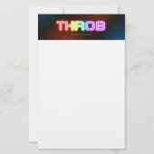 SlipperyJoe's bonzend regenboogachtig verloop dikk Briefpapier (Voorkant)