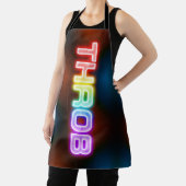 SlipperyJoe's bonzend regenboogachtig verloop dikk Schort (Insitu)