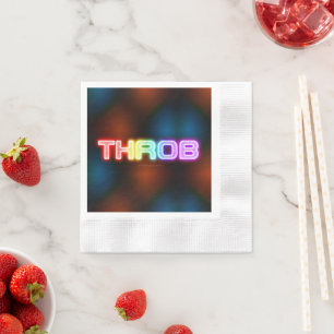 SlipperyJoe's bonzend regenboogachtig verloop dikk Servet