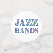 SlipperyJoe's Broadway-musical Jazz Hands queer ca Confetti (Kleine voorkant)