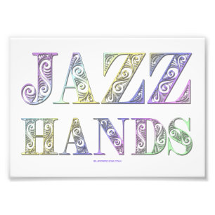 SlipperyJoe's Broadway-musical Jazz Hands queer ca Foto Afdruk