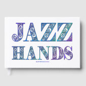 SlipperyJoe's Broadway-musical Jazz Hands queer ca Gastenboek (Voorkant)