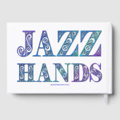 SlipperyJoe's Broadway-musical Jazz Hands queer ca Gastenboek (Achterkant)