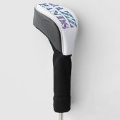 SlipperyJoe's Broadway-musical Jazz Hands queer ca Golfheadcover (Schuin)