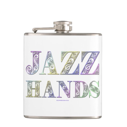 SlipperyJoe's Broadway-musical Jazz Hands queer ca Heupfles (Voorkant)