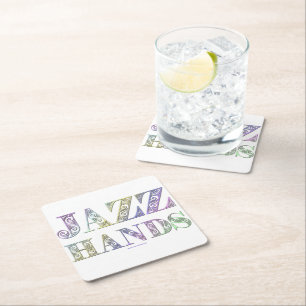 SlipperyJoe's Broadway-musical Jazz Hands queer ca Kartonnen Onderzetters