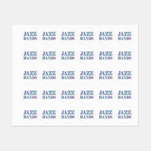 SlipperyJoe's Broadway-musical Jazz Hands queer ca Labels