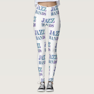 SlipperyJoe's Broadway musical Jazz Hands queer ca Leggings