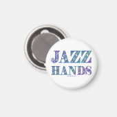 SlipperyJoe's Broadway-musical Jazz Hands queer ca Magneet (Voorkant / Achterkant)