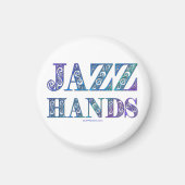 SlipperyJoe's Broadway-musical Jazz Hands queer ca Magneet (Voorkant)