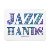 SlipperyJoe's Broadway-musical Jazz Hands queer ca Magneet (Horizontaal)