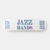 SlipperyJoe's Broadway-musical Jazz Hands queer ca Persoonlijk Skateboard (Horizontaal)