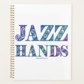 SlipperyJoe's Broadway-musical Jazz Hands queer ca Planner (Voorkant)
