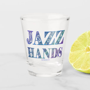 SlipperyJoe's Broadway-musical Jazz Hands queer ca Shot Glas