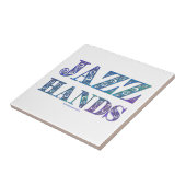 SlipperyJoe's Broadway-musical Jazz Hands queer ca Tegeltje (Zijkant)