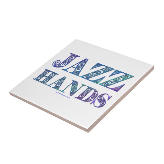 SlipperyJoe's Broadway-musical Jazz Hands queer ca Tegeltje (Zijkant)
