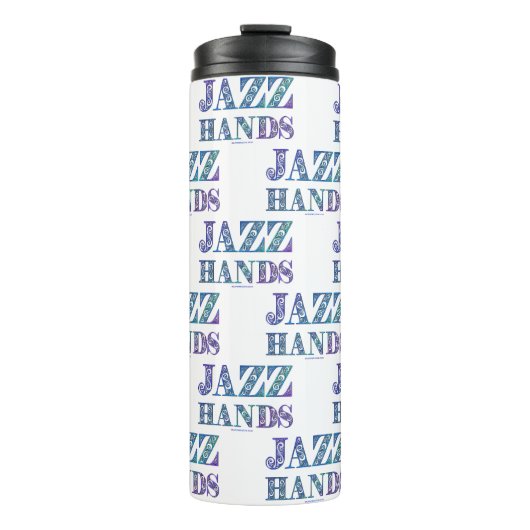 SlipperyJoe's Broadway-musical Jazz Hands queer ca Thermosbeker (Voorkant)