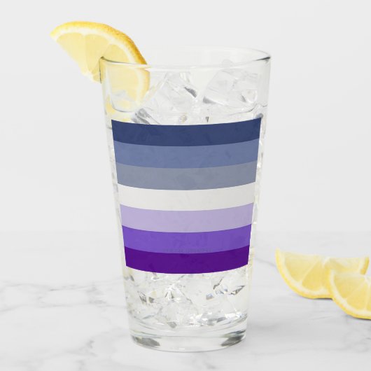 SlipperyJoe's Butch Lesbische Pride Vlag gay gesch Glas (Voorkant ijs)