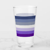 SlipperyJoe's Butch Lesbische Pride Vlag gay gesch Glas (Voorkant)