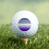 SlipperyJoe's Butch Lesbische Pride Vlag gay gesch Golfballen (Insitu Shirt)
