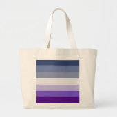 SlipperyJoe's Butch Lesbische Pride Vlag gay gesch Grote Tote Bag (Voorkant)
