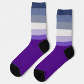 SlipperyJoe's Butch Lesbische Pride Vlag gay gesch Sokken (Links)