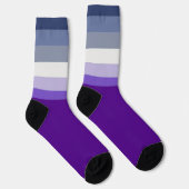 SlipperyJoe's Butch Lesbische Pride Vlag gay gesch Sokken (Rechts)