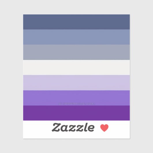 SlipperyJoe's Butch Lesbische Pride Vlag gay gesch Sticker (Vel)