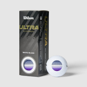 SlipperyJoe's Butch Lesbische Pridevlag vertegenwo Golfballen