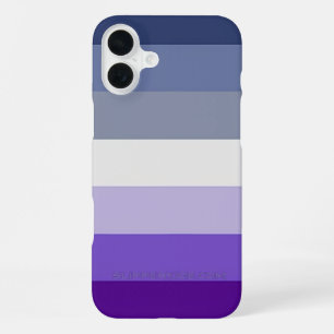 SlipperyJoe's Butch Lesbische Pridevlag vertegenwo iPhone 16 Plus Hoesje