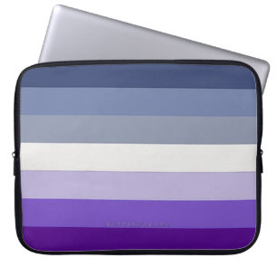SlipperyJoe's Butch Lesbische Pridevlag vertegenwo Laptop Sleeve