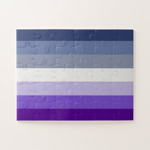 SlipperyJoe's Butch Lesbische Pridevlag vertegenwo Legpuzzel