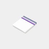 SlipperyJoe's Butch Lesbische Pridevlag vertegenwo Post-it® Notes (Schuin)