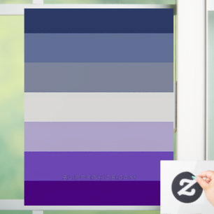 SlipperyJoe's Butch Lesbische Pridevlag vertegenwo Raamsticker