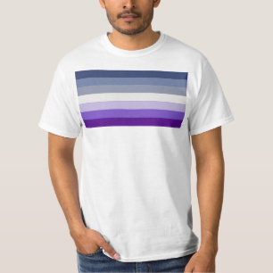 SlipperyJoe's Butch Lesbische Pridevlag vertegenwo T-shirt