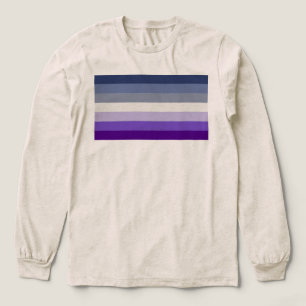SlipperyJoe's Butch Lesbische Pridevlag vertegenwo Tri-Blend Shirt