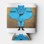 SlipperyJoe's cartoon voor homospieren beer door h Blikjeskoeler (Voorkant)