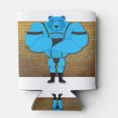 SlipperyJoe's cartoon voor homospieren beer door h Blikjeskoeler (Achterkant)